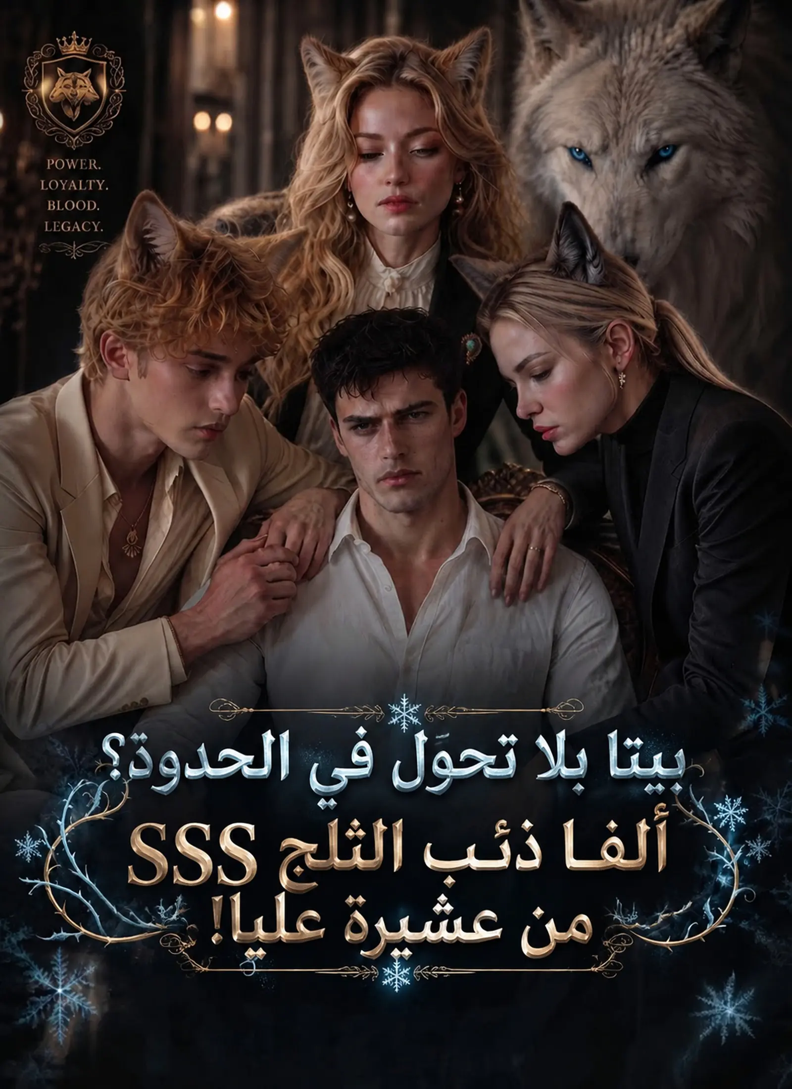 بيتا بلا تحوّل في الحدود؟ ألفا ذئب الثلج SSS من عشيرة عليا! short drama poster