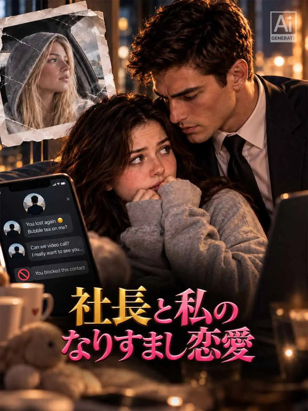 社長と私のなりすまし恋愛 short drama poster