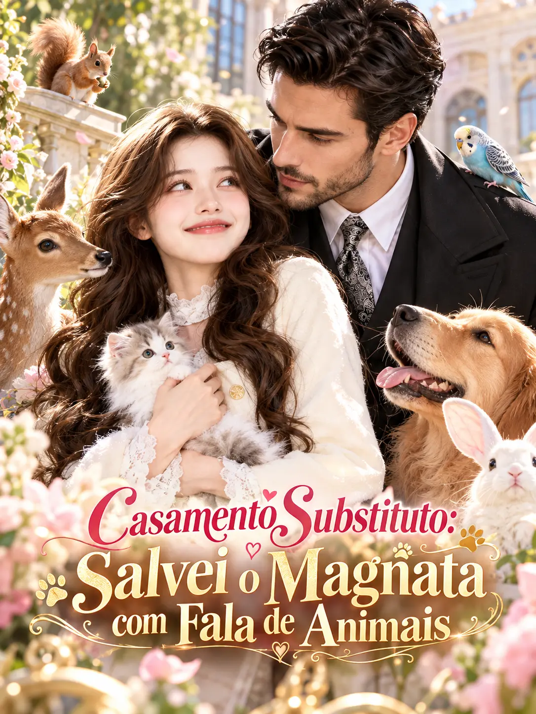 Casamento Substituto: Salvei o Magnata com Fala de Animais short drama poster