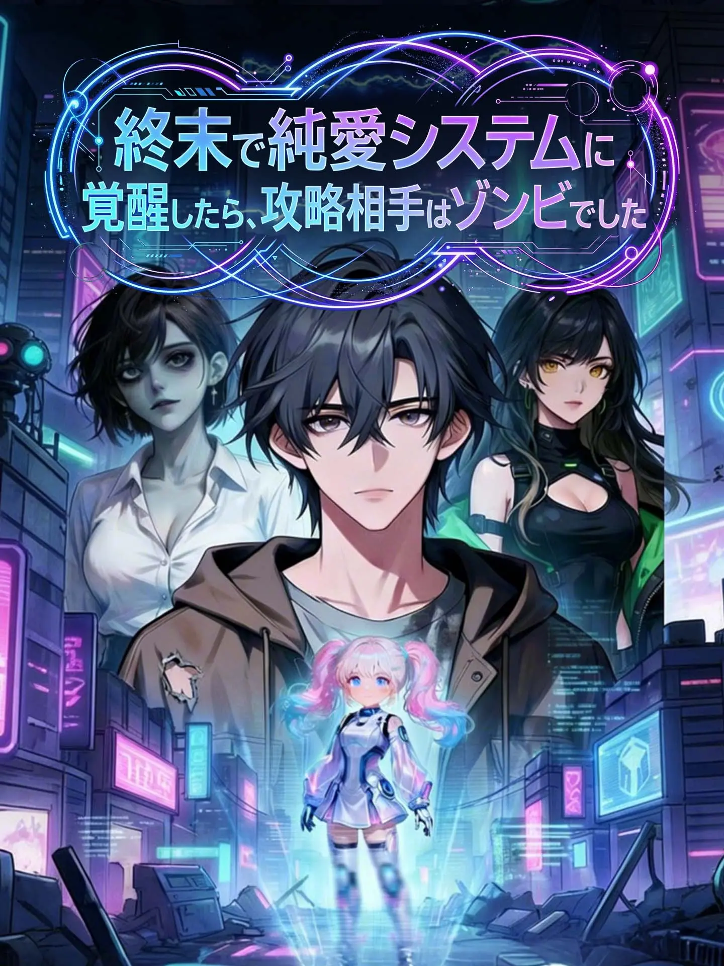 （吹替版）終末で純愛システムに覚醒したら、攻略相手はゾンビでした short drama poster