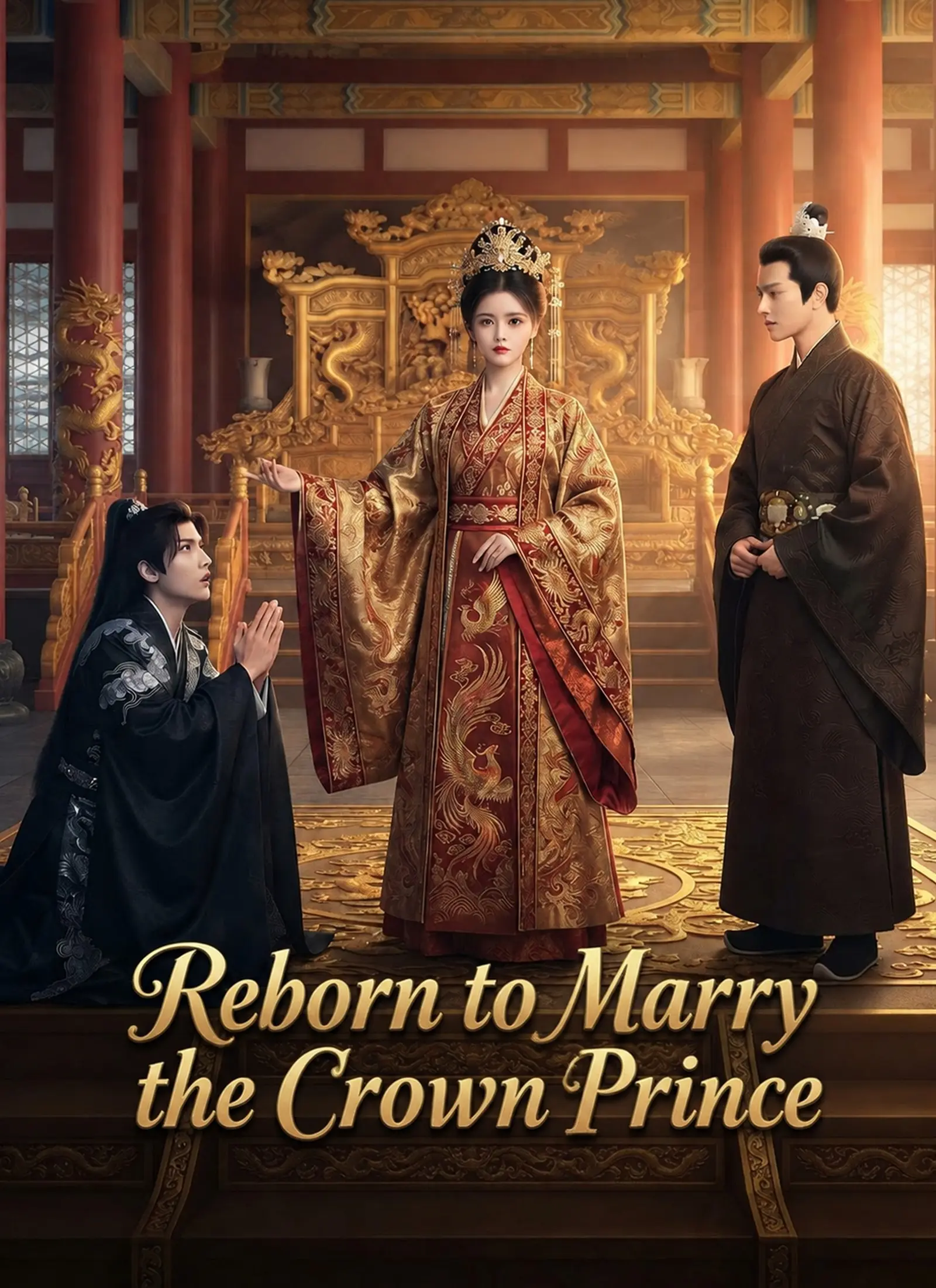 [Dubbed] Reborn to Marry the Crown Prince short drama poster