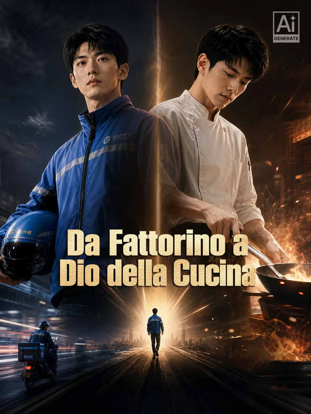 Da Fattorino a Dio della Cucina short drama poster