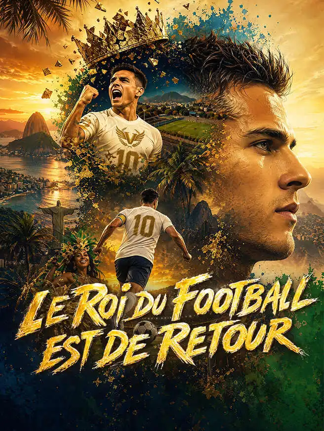 Le roi du football est de retour short drama poster
