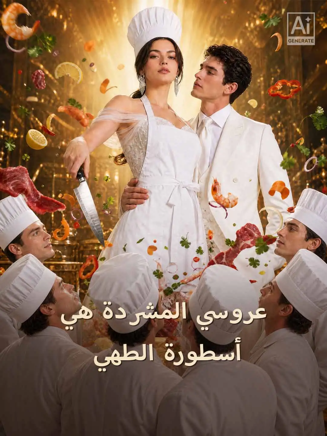 عروسي المشردة هي أسطورة الطهي short drama poster