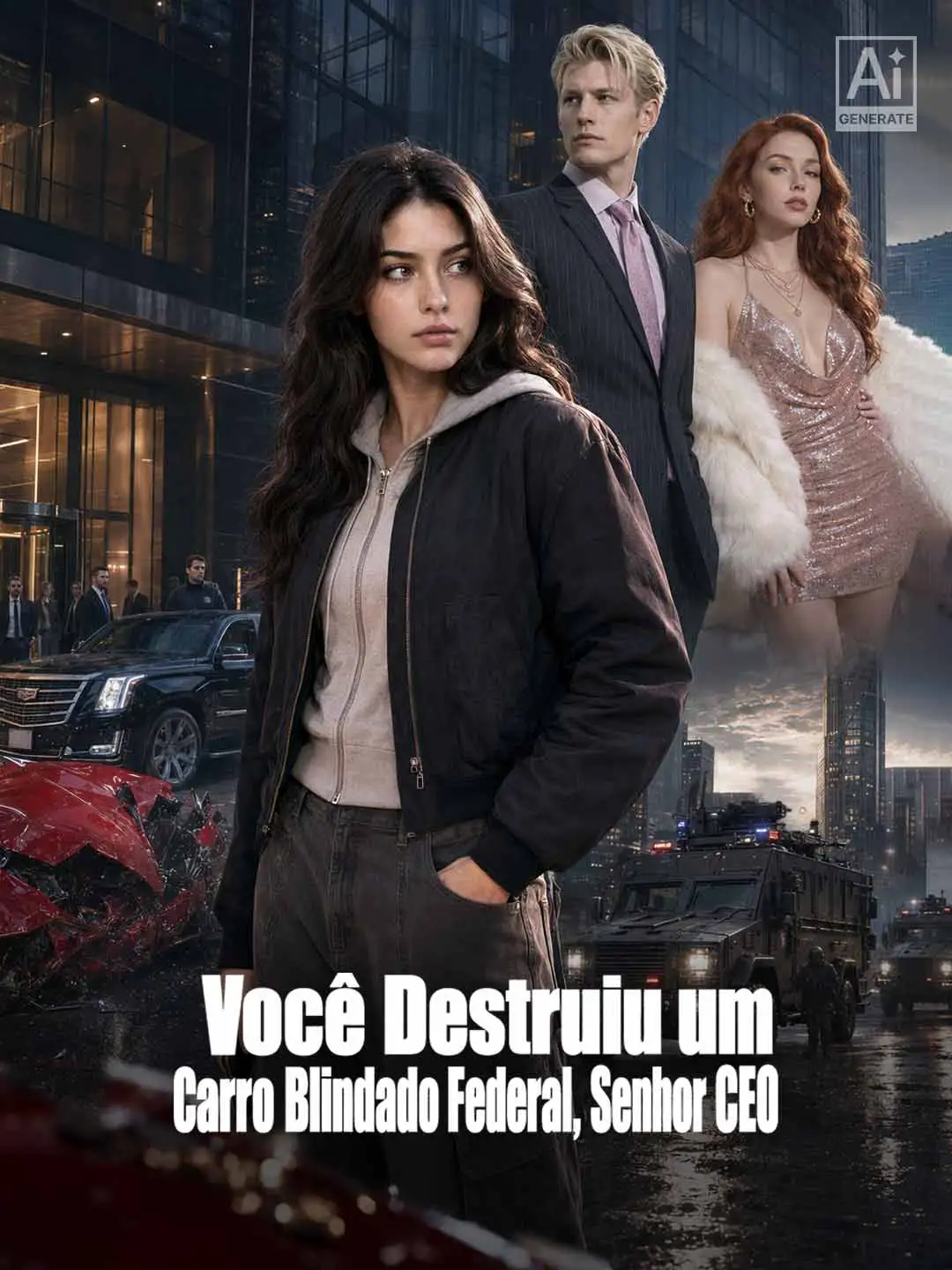 Você Destruiu um Carro Blindado Federal, Senhor CEO short drama poster