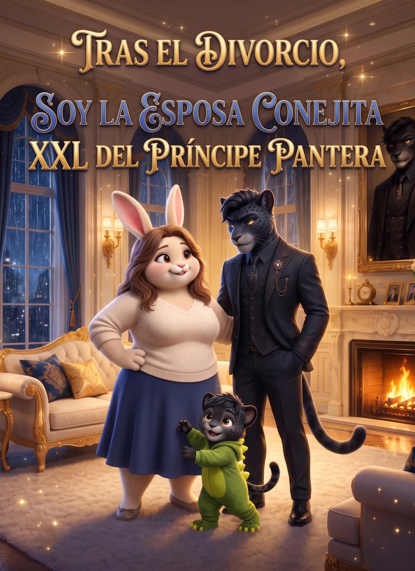 Tras el divorcio, soy la esposa conejita XXL del príncipe pantera short drama poster