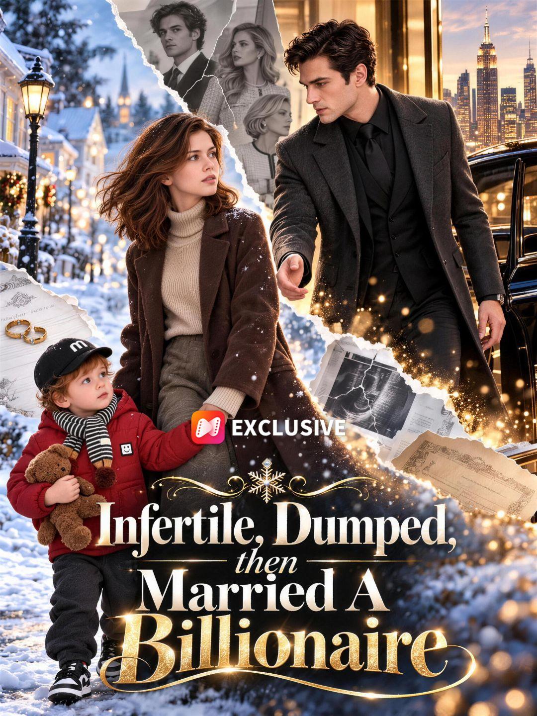 Infertile, Dumped, then Married A Billionaire short drama poster