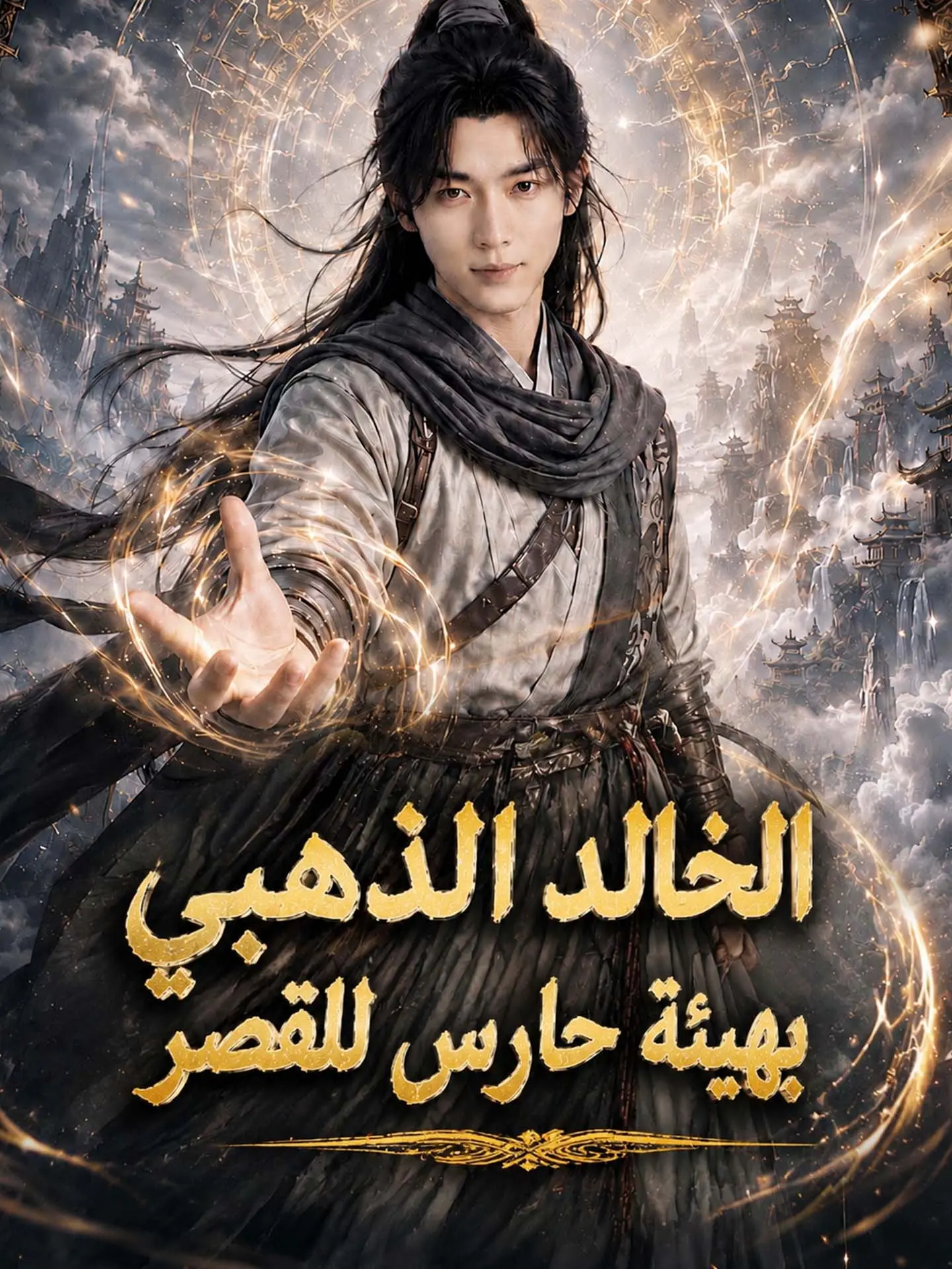 المدبلج-الخالد الذهبي بهيئة حارس للقصر short drama poster
