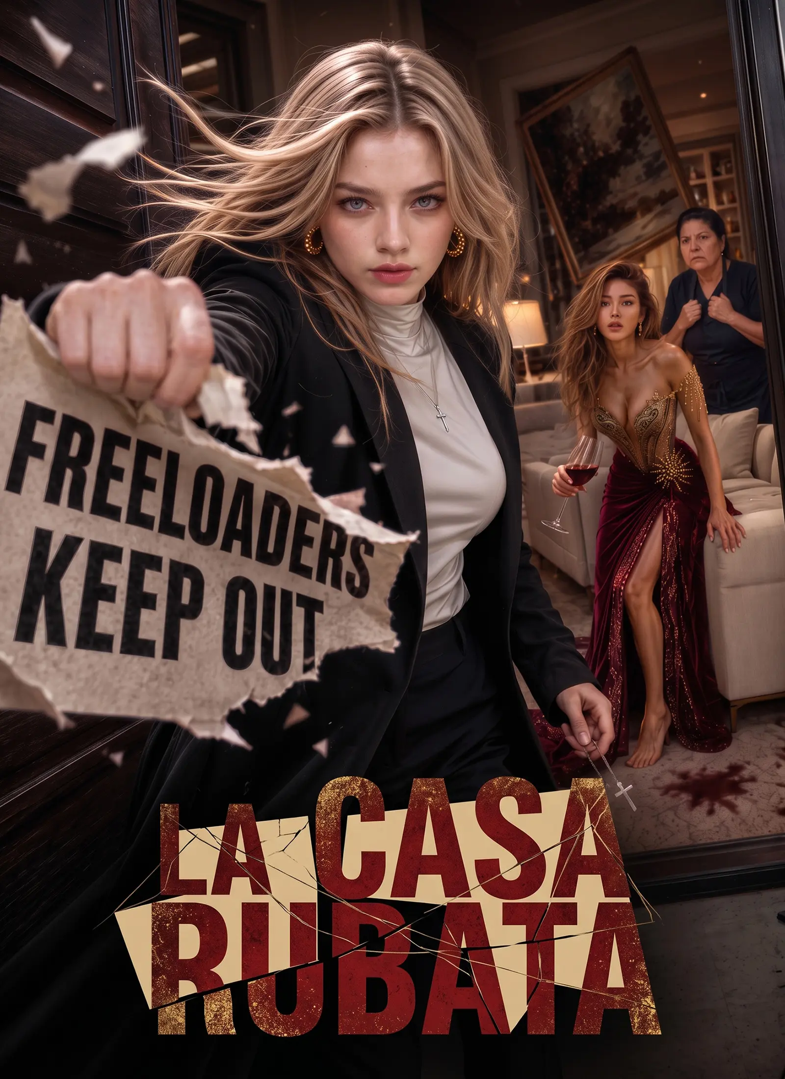 La Casa Rubata short drama poster