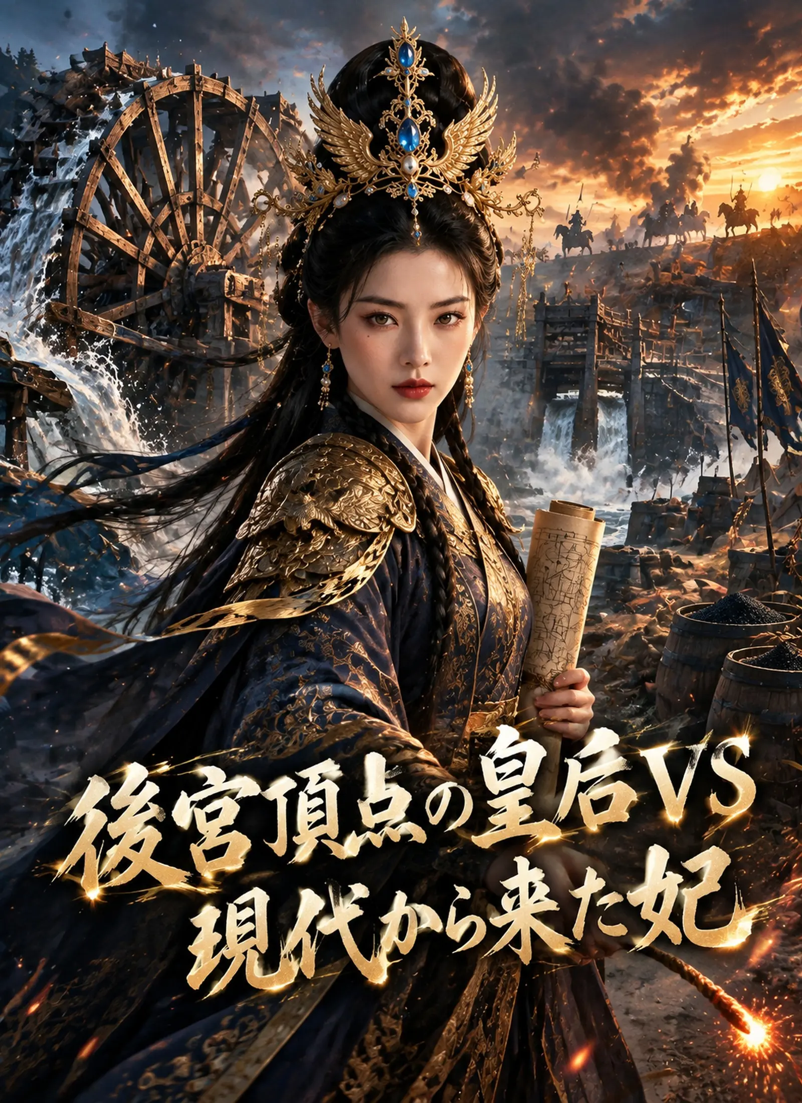 後宮頂点の皇后VS現代から来た妃 short drama poster