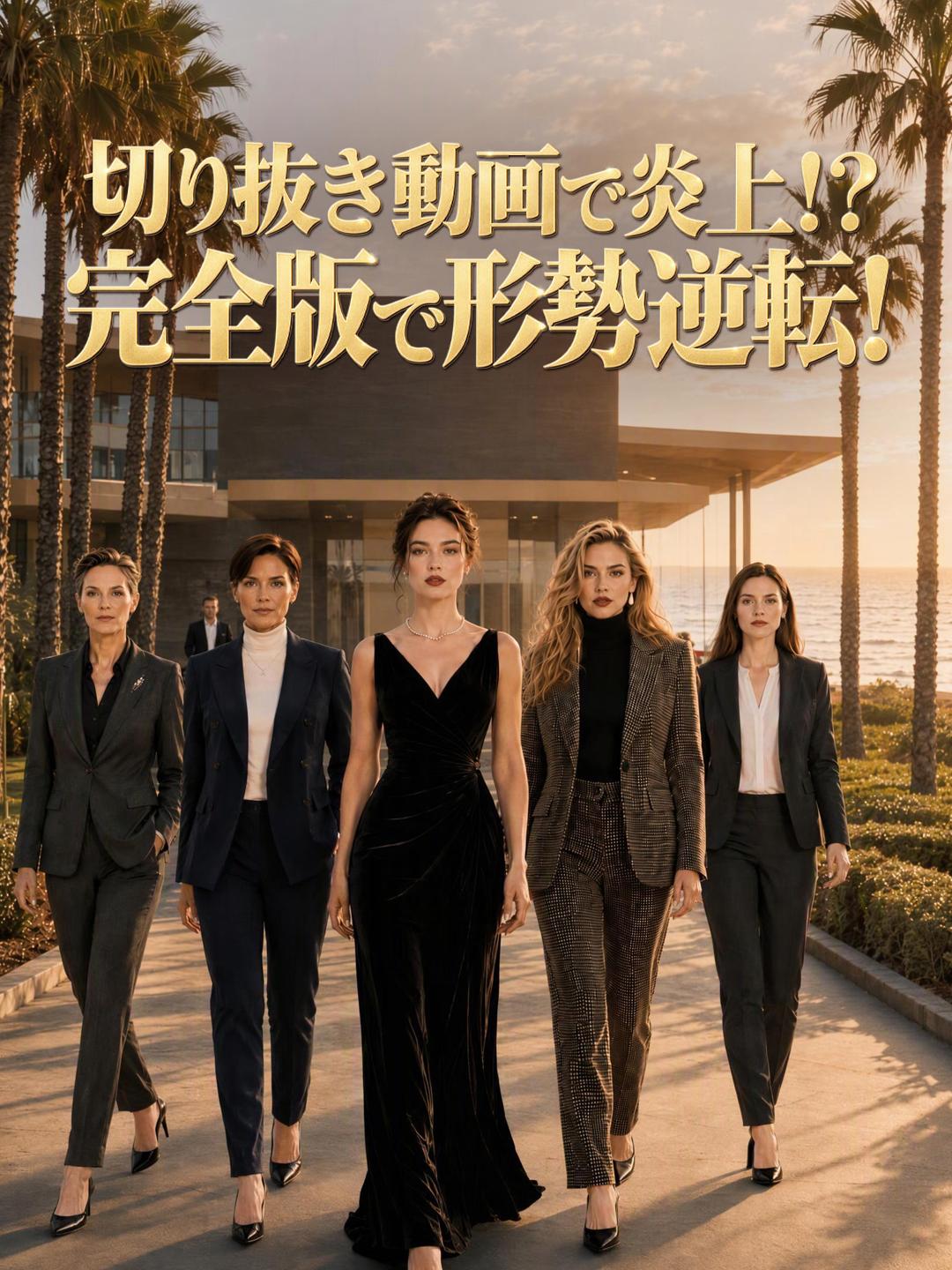 切り抜き動画で炎上！？完全版で形勢逆転！ short drama poster