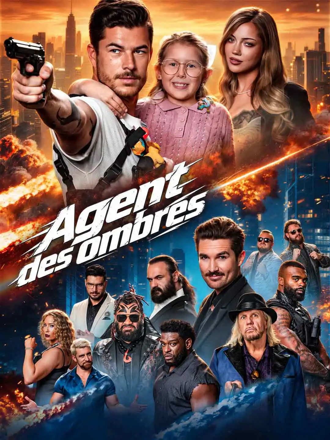 Agent des ombres short drama poster