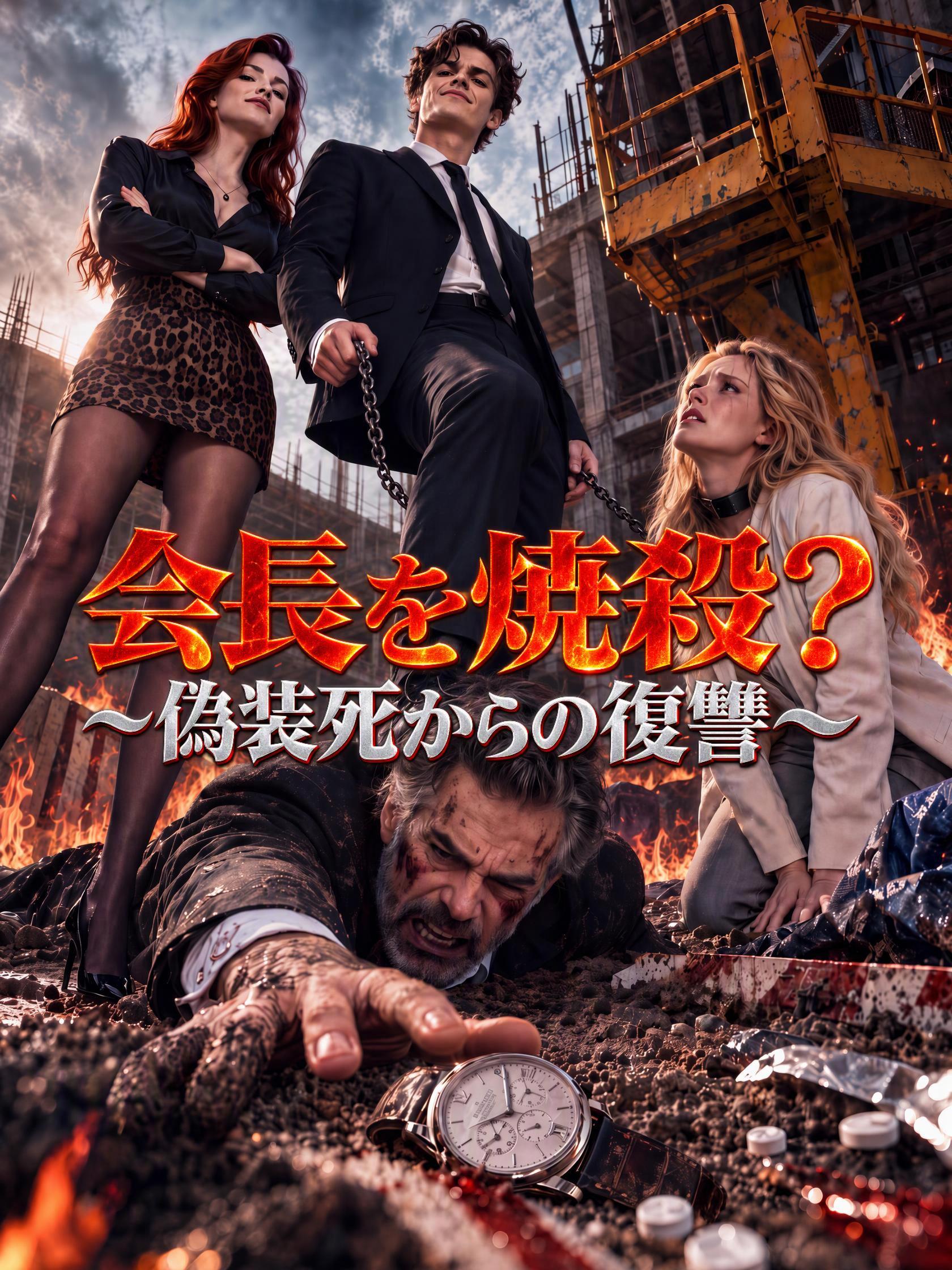 会長を焼殺？～偽装死からの復讐～ short drama poster