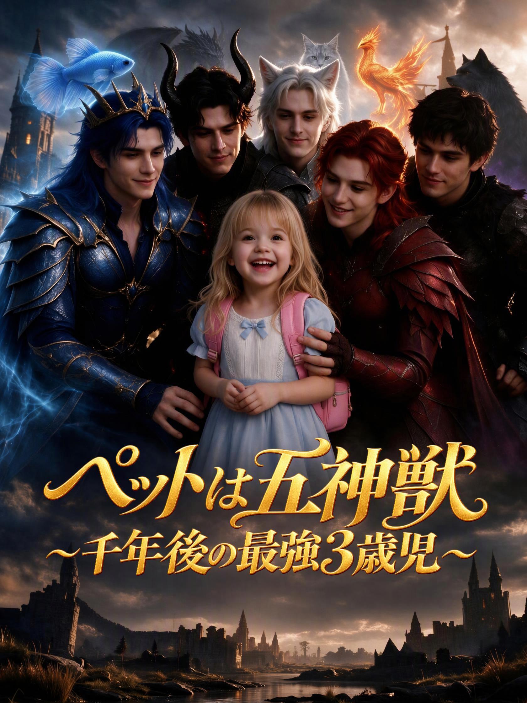 ペットは五神獣～千年後の最強3歳児～ short drama poster