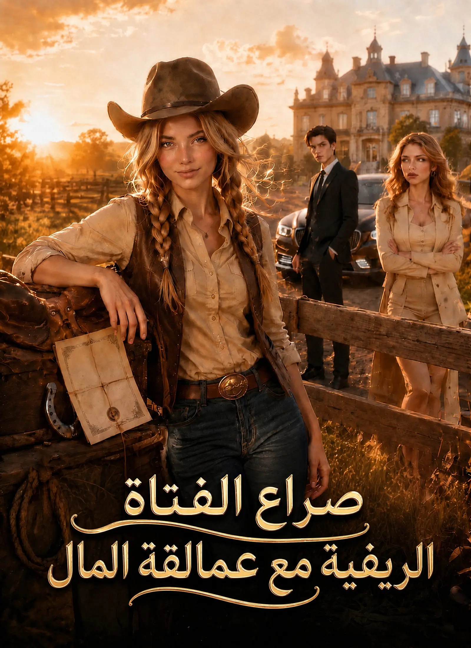 [مدبلج]صراع الفتاة الريفية مع عمالقة المال short drama poster