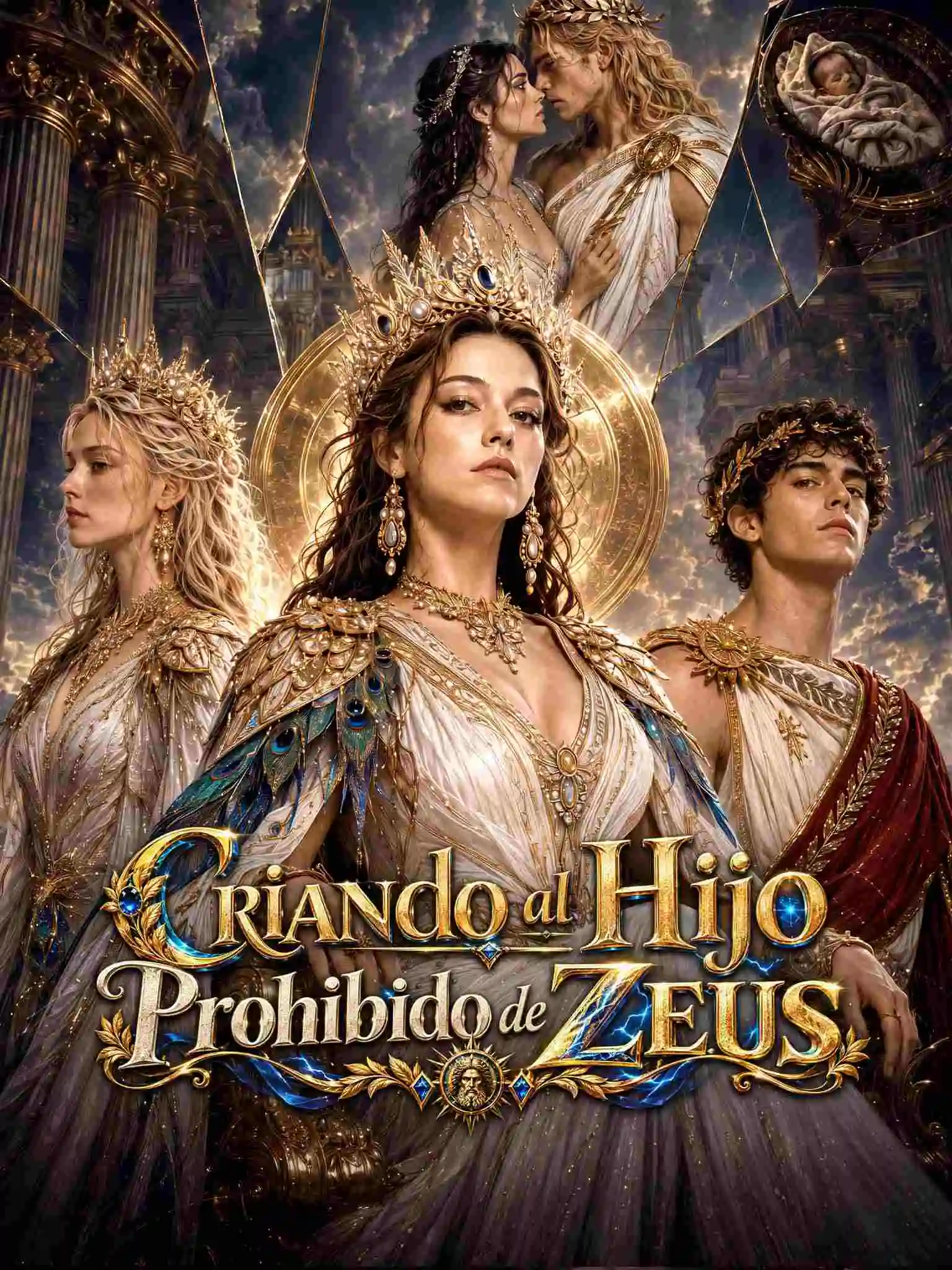 Raising Zeus Forbidden Child AI西配 short drama poster