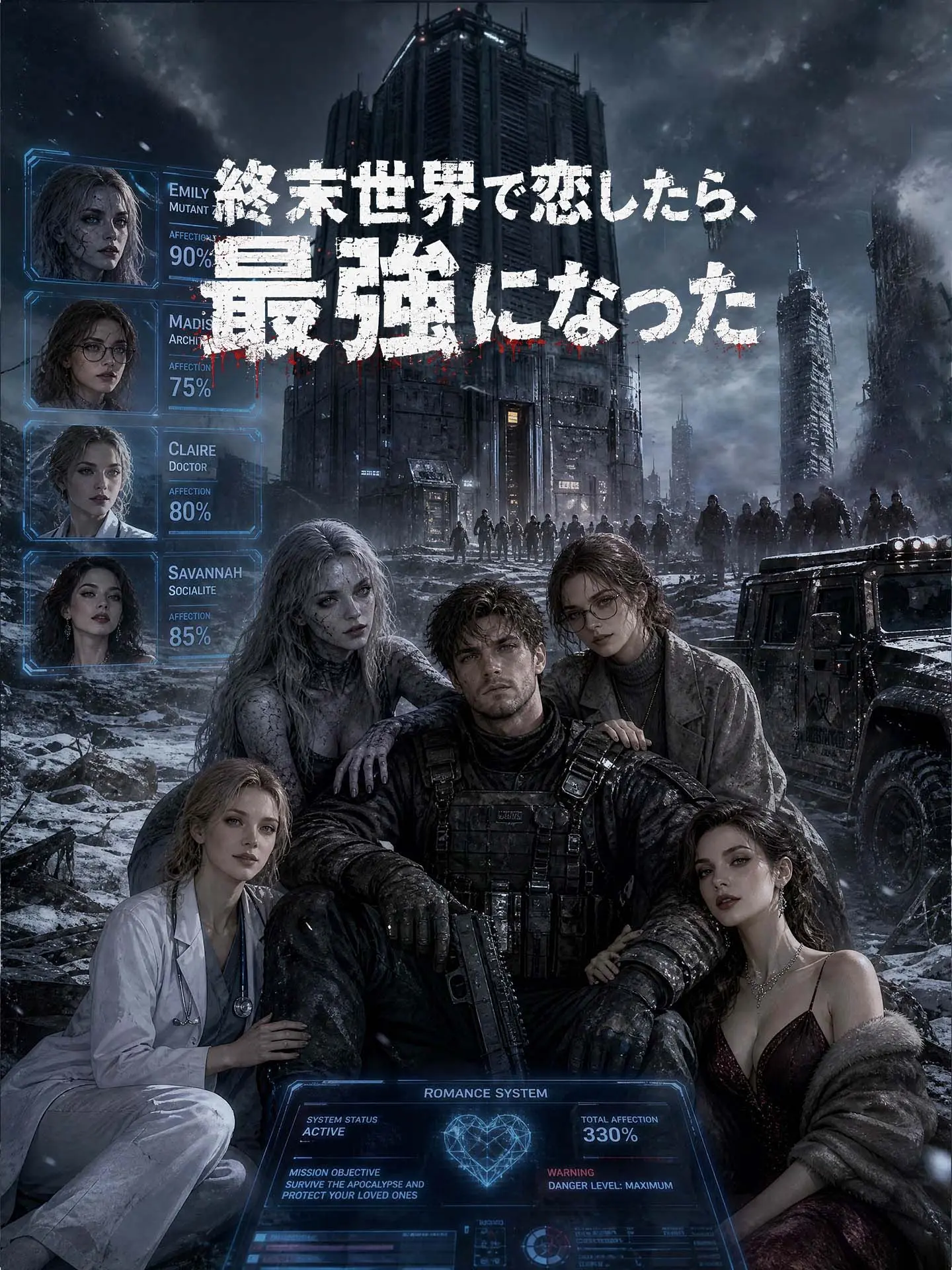 （吹替版）終末世界で恋したら、最強になった short drama poster