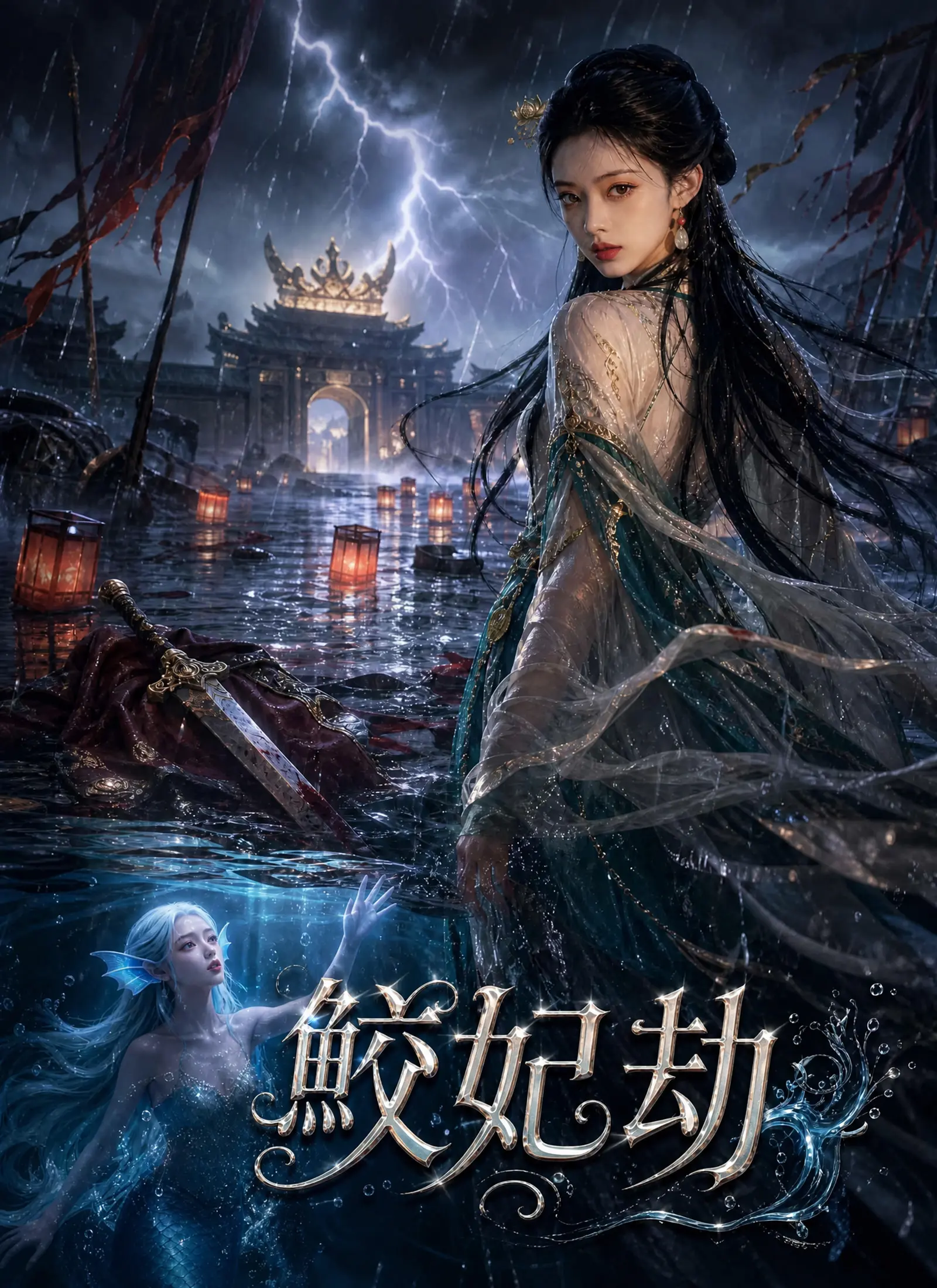 鮫妃劫 short drama poster
