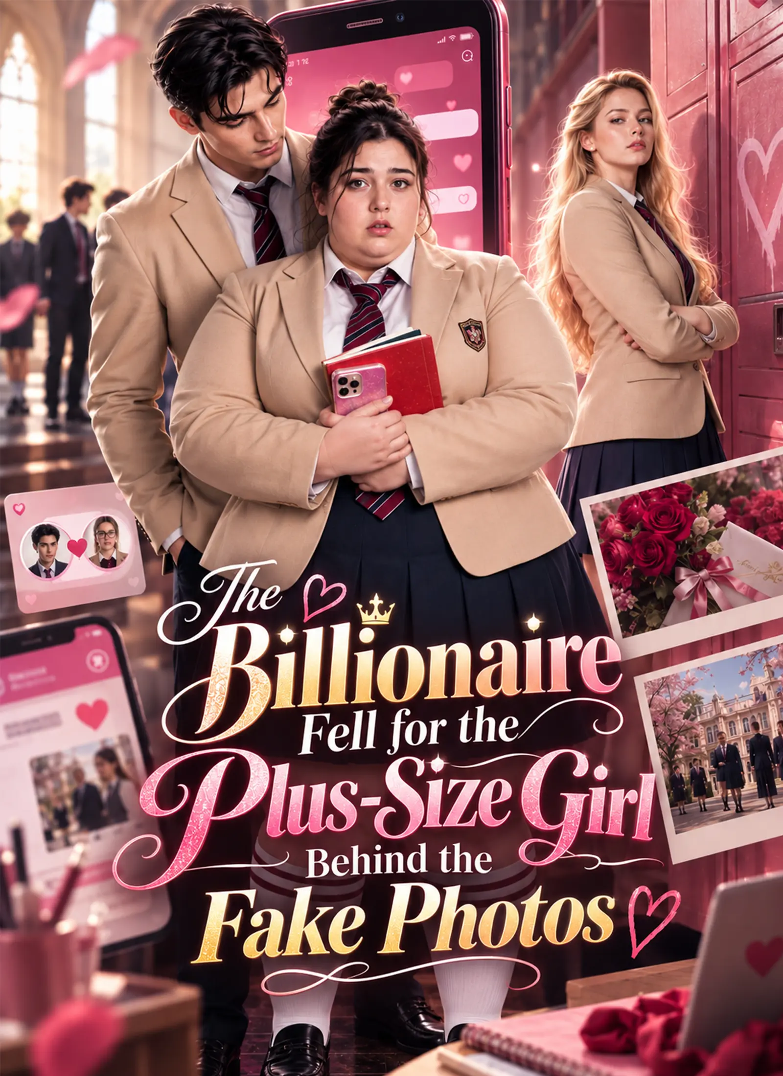 The Billionaire Fell for the Plus-Size Girl Behind the Fake Photos short drama poster