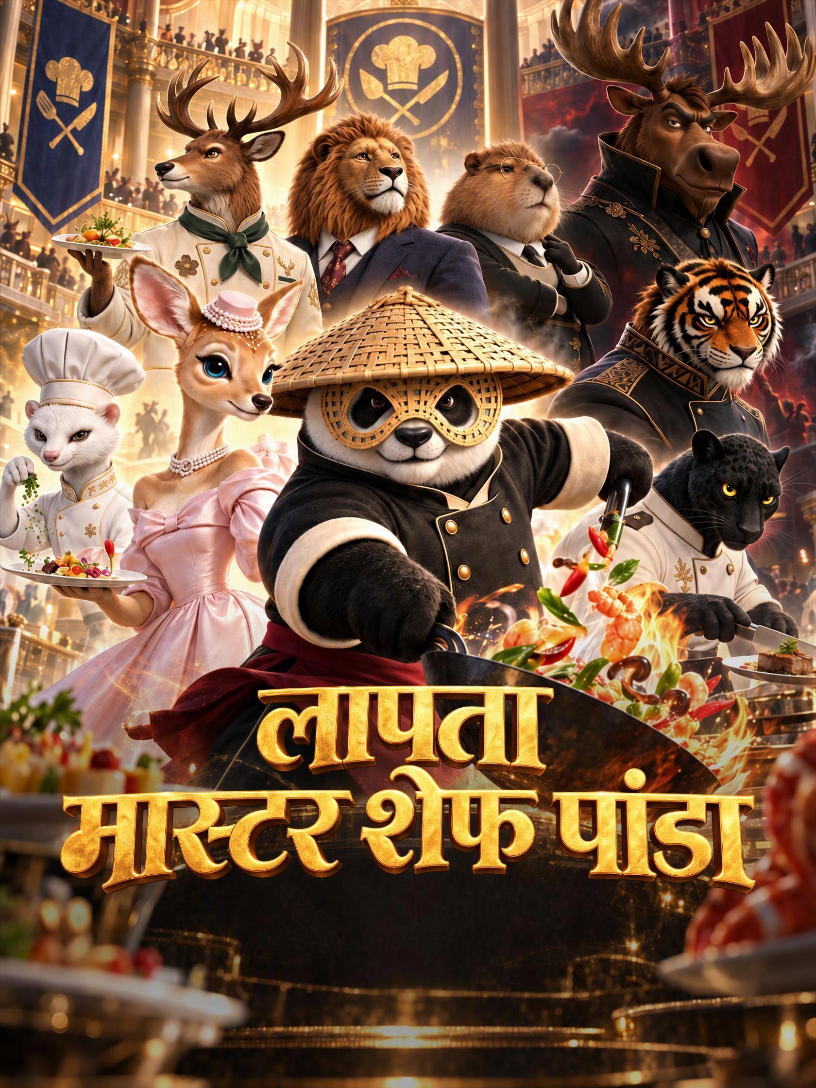 लापता मास्टर शेफ पांडा short drama poster