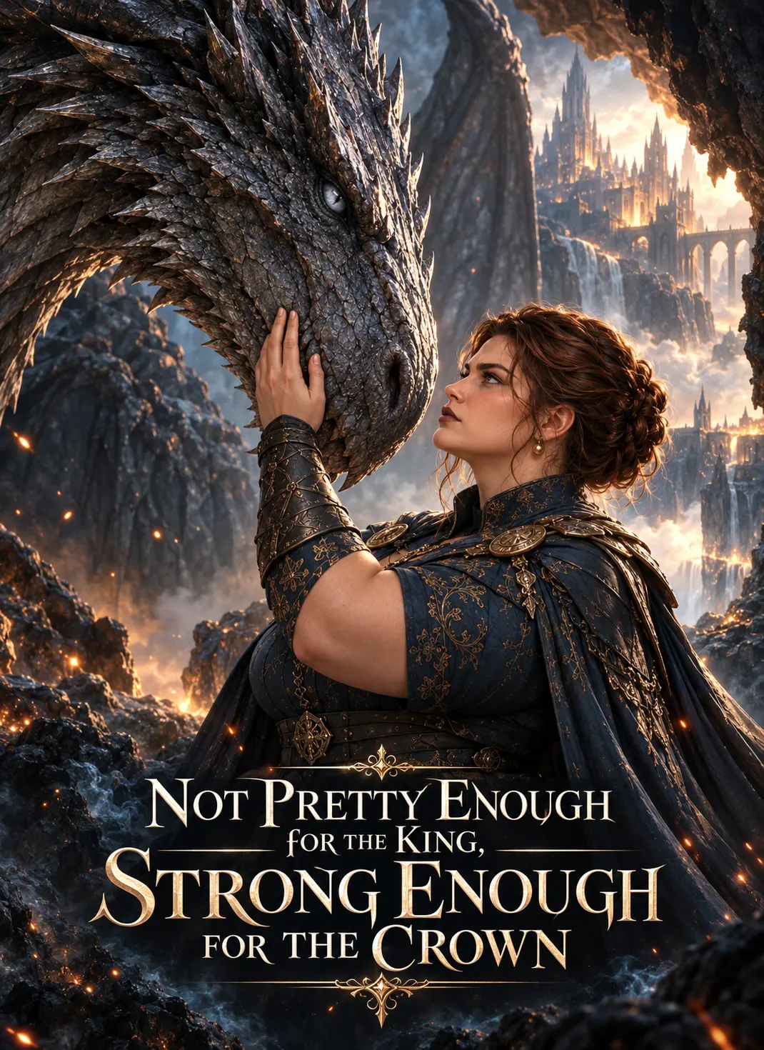 Not Pretty Enough for the King, Strong Enough for the Crown short drama poster