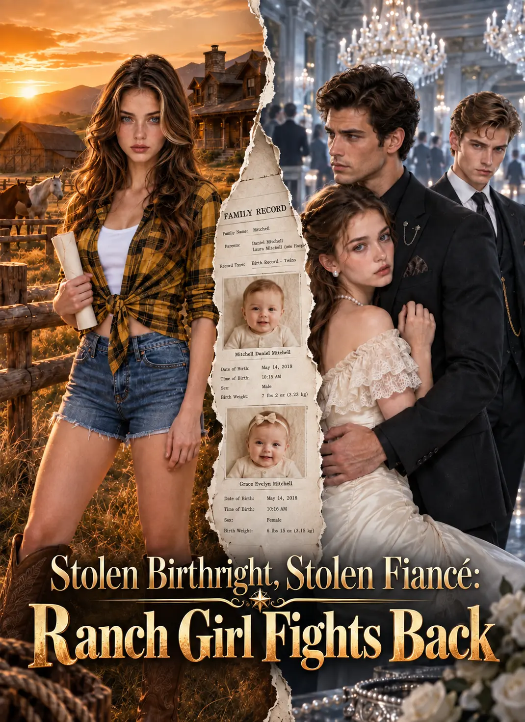 Stolen Birthright, Stolen Fiancé: Ranch Girl Fights Back short drama poster