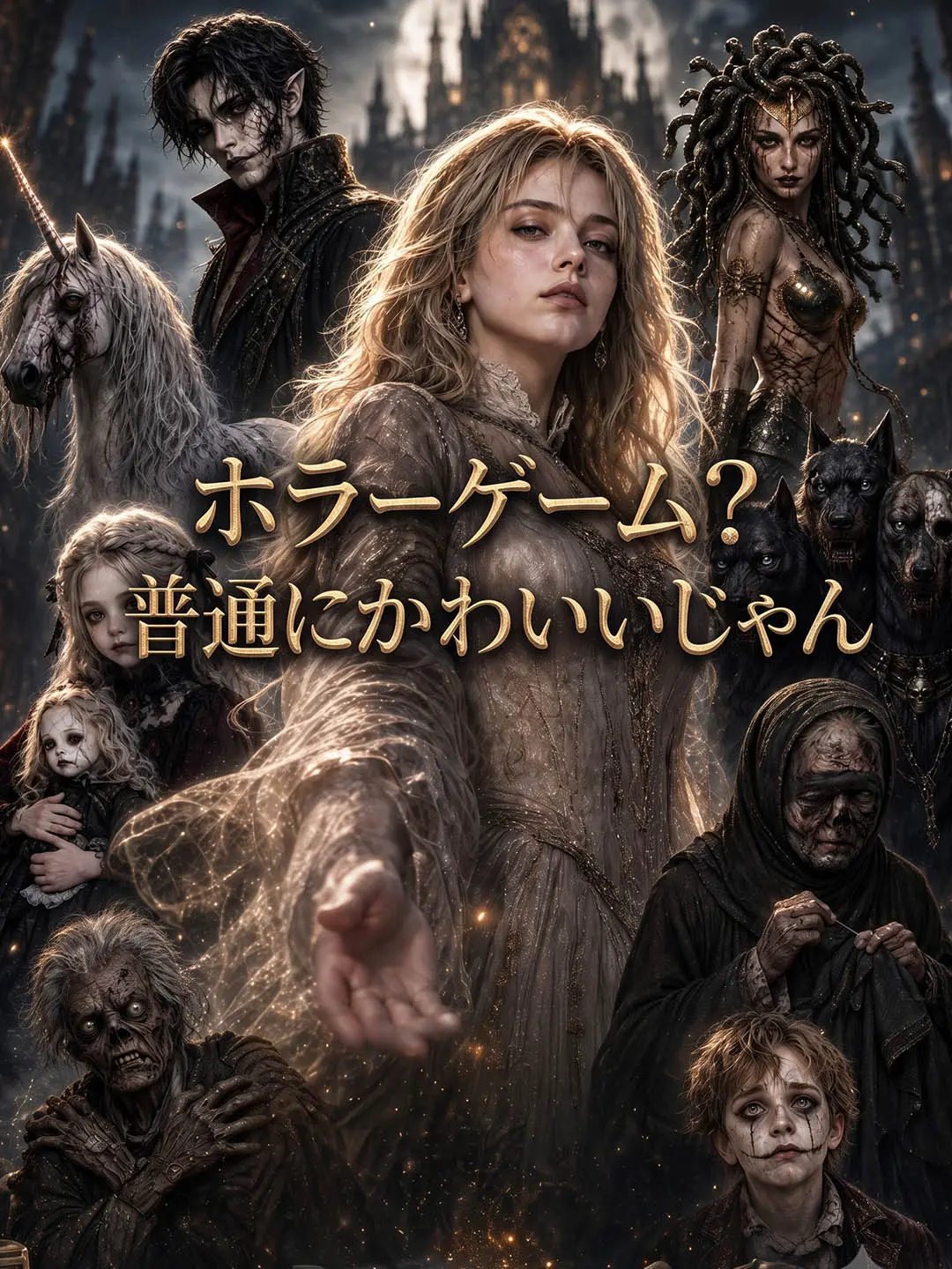 ホラーゲーム？普通にかわいいじゃん short drama poster