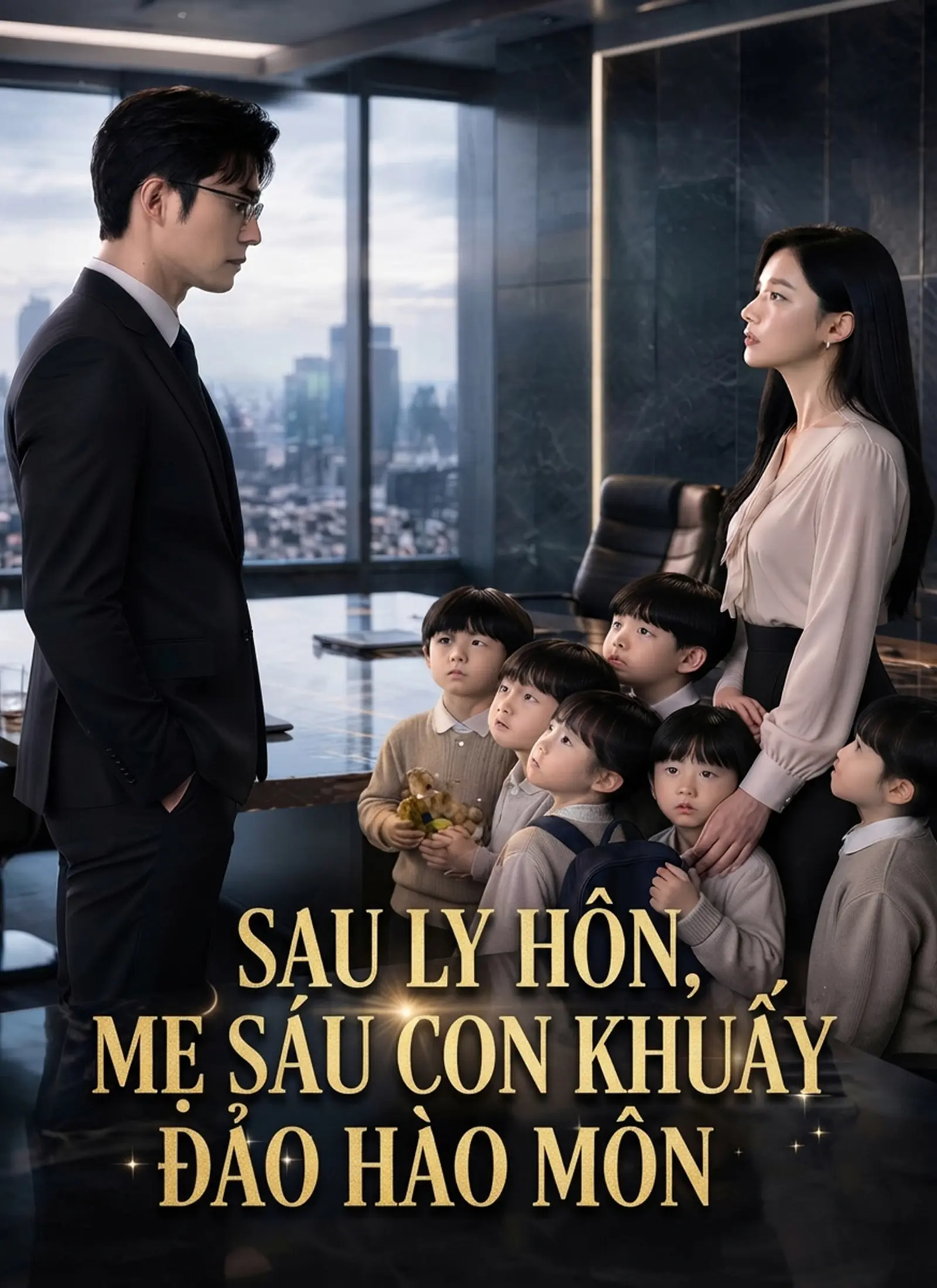 [Lồng Tiếng]Sau Ly Hôn, Mẹ Sáu Con Khuấy Đảo Hào Môn short drama poster