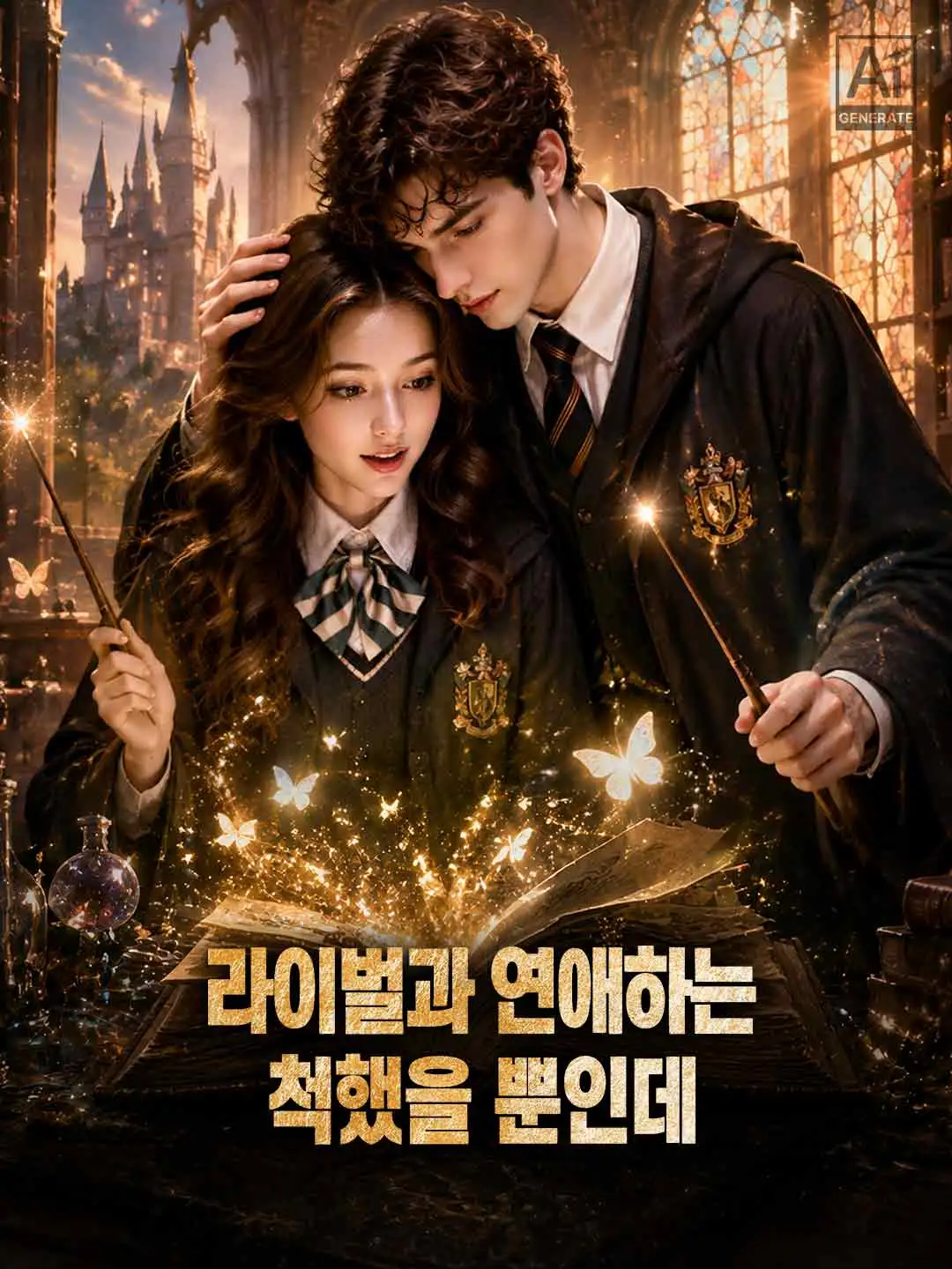 라이벌과 연애하는 척했을 뿐인데 short drama poster