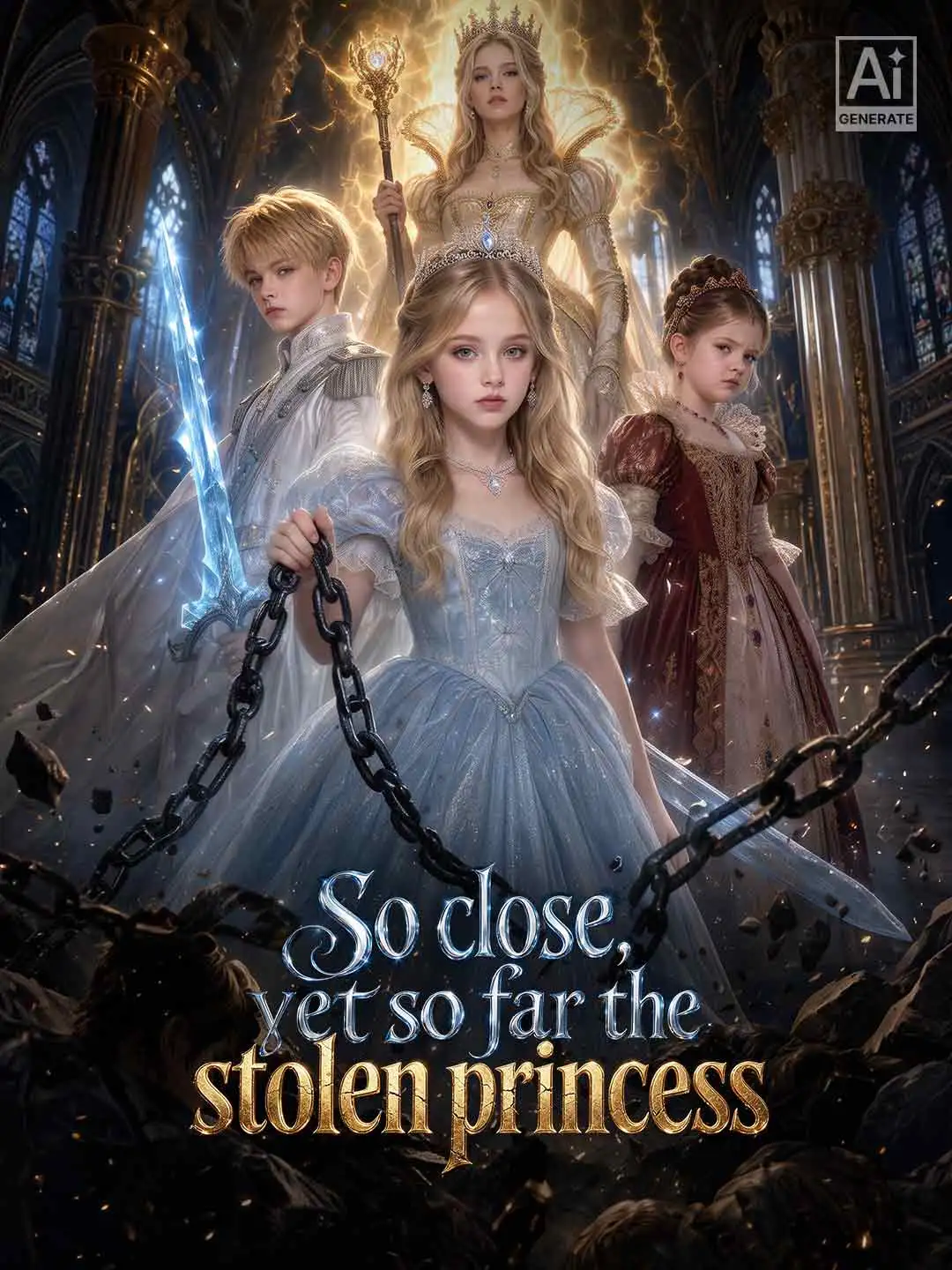 So close, yet so far the stolen princess short drama poster