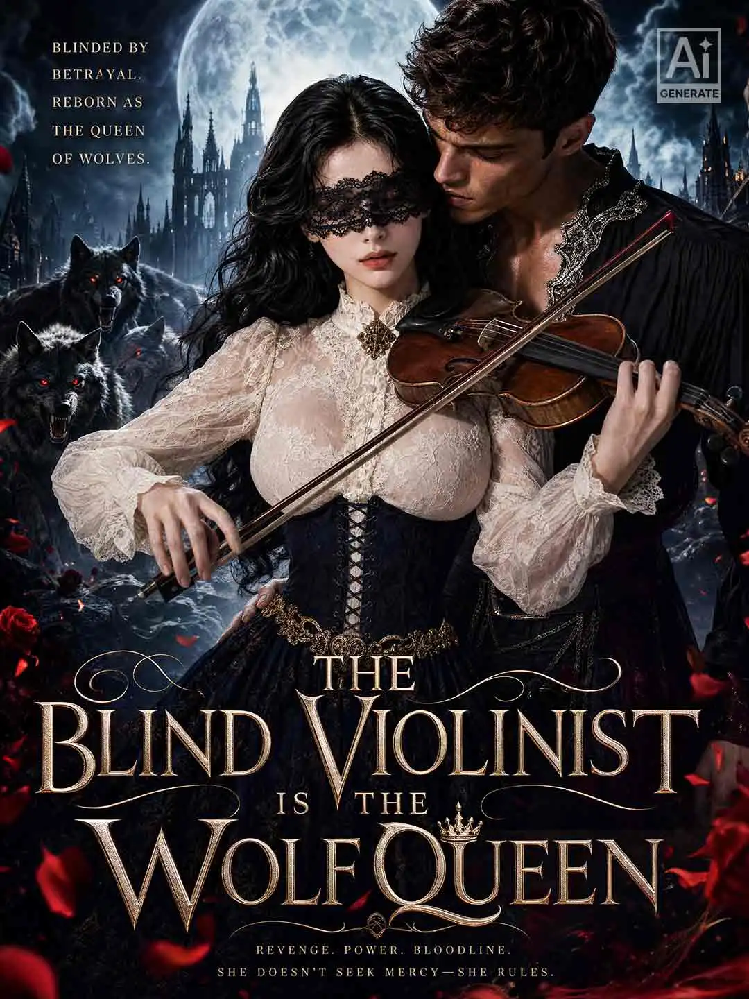 The Blind Violinist Is the Wolf Queen short drama poster