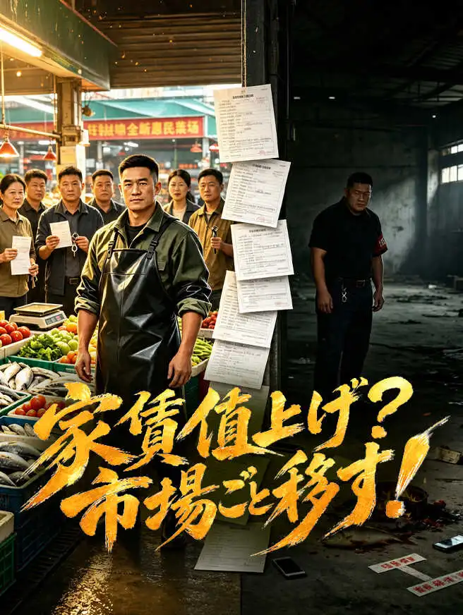 家賃値上げ？市場ごと移す！ short drama poster