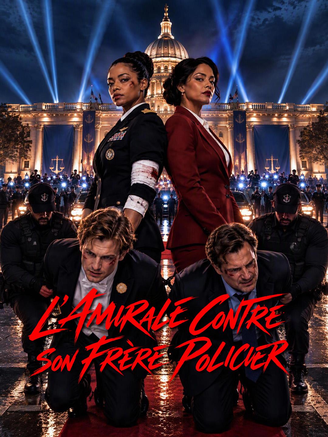 L’AMIRALE CONTRE SON FRÈRE POLICIER short drama poster