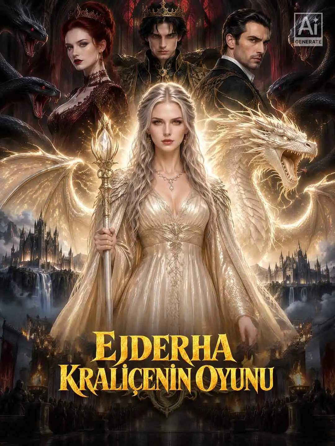 EJDERHA KRALİÇENİN OYUNU short drama poster