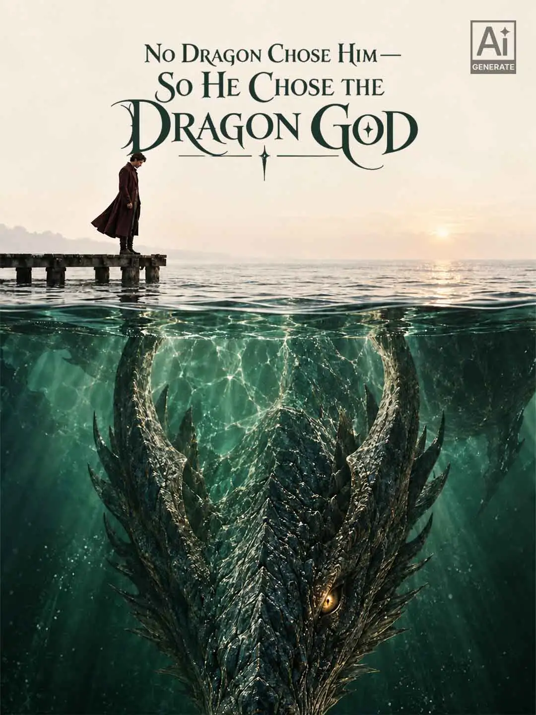 No Dragon Chose Him—So He Chose the Dragon God short drama poster