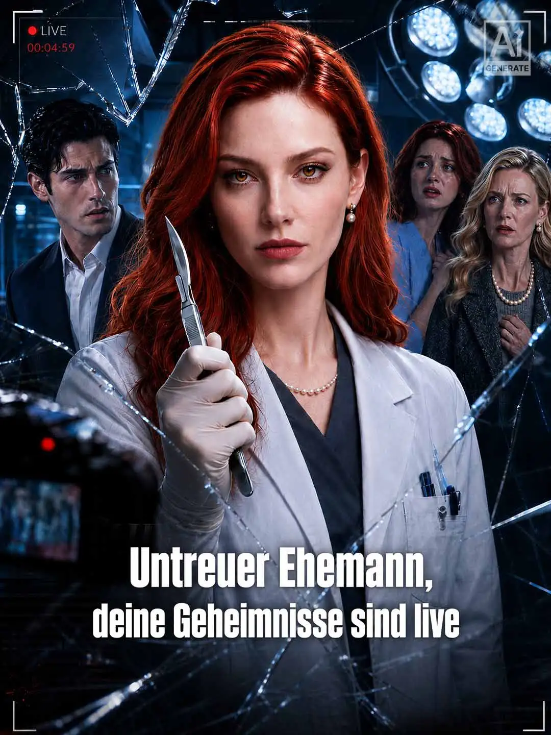 Untreuer Ehemann, deine Geheimnisse sind live short drama poster