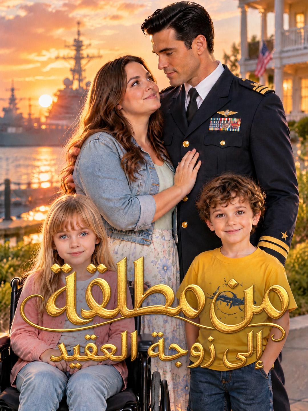من مطلقة إلى زوجة العقيد short drama poster
