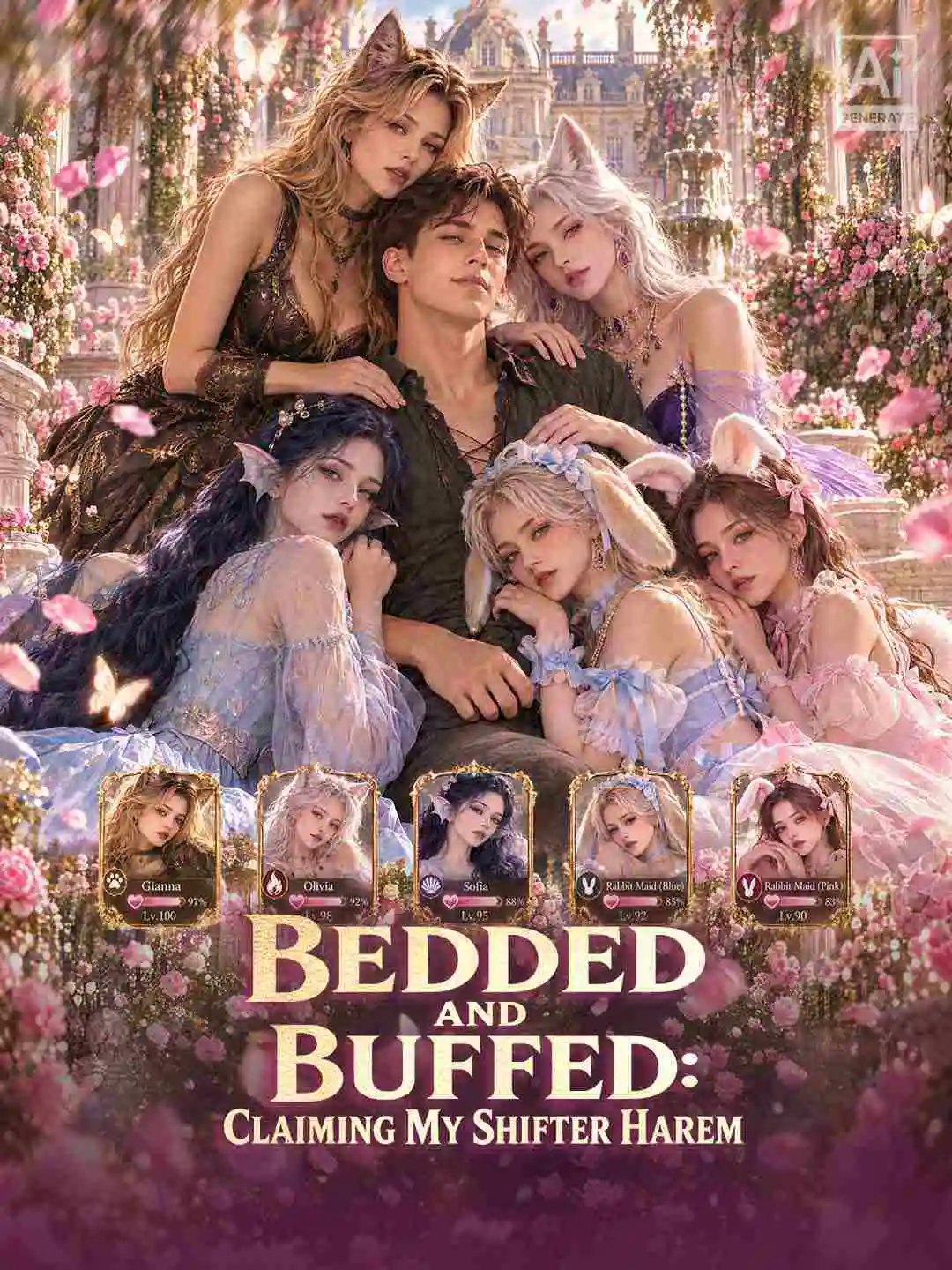 Bedded and Buffed: Claiming My Shifter Harem short drama poster