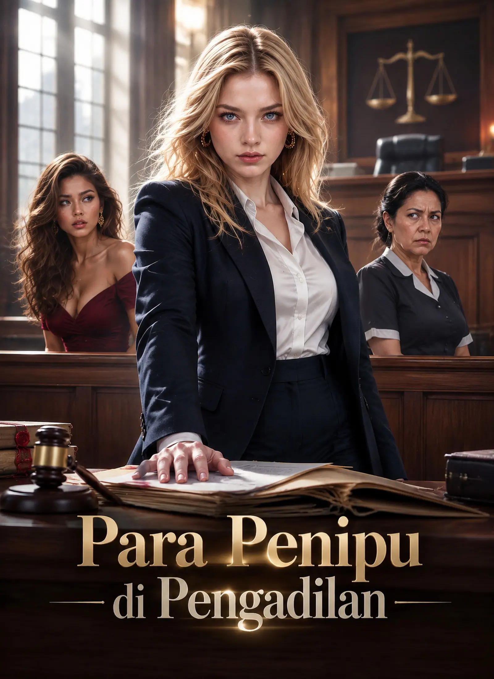 [Dubbing] Para Penipu di Pengadilan short drama poster