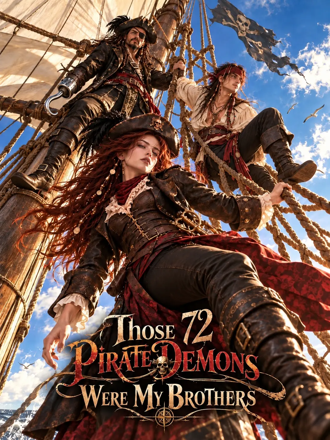 Those 72 Pirate Demons Were My Brothers short drama poster