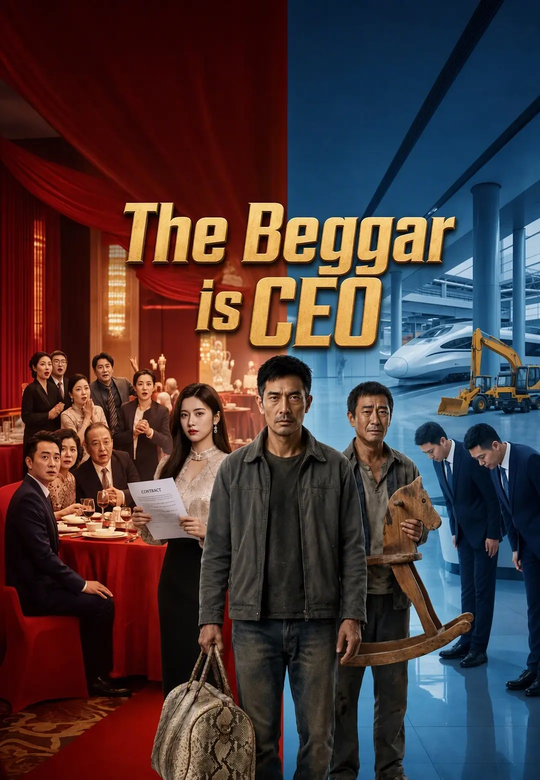 The Beggar is CEO short drama poster