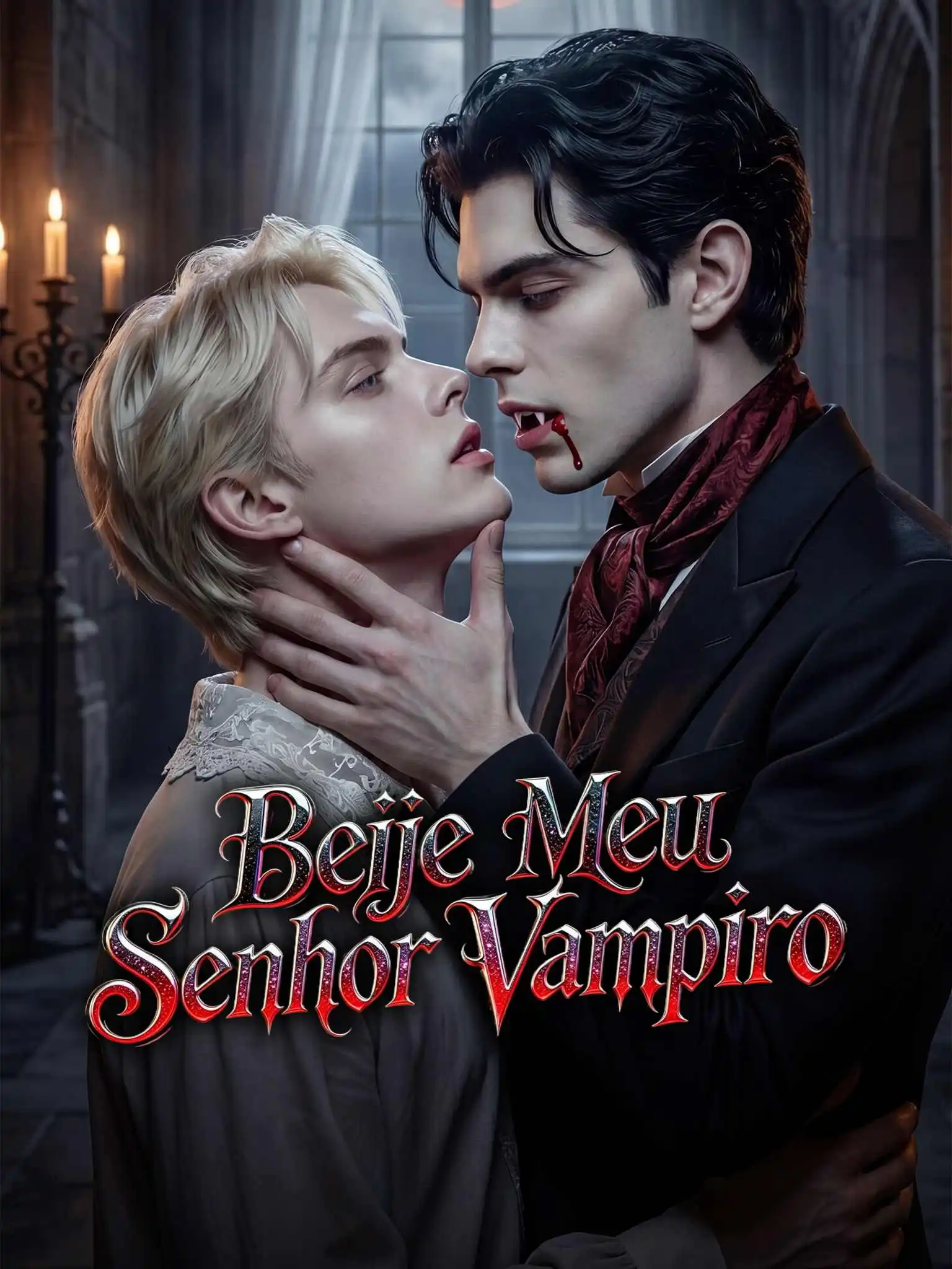 Kiss My Vampire Lord（外部版权）AI葡配 short drama poster
