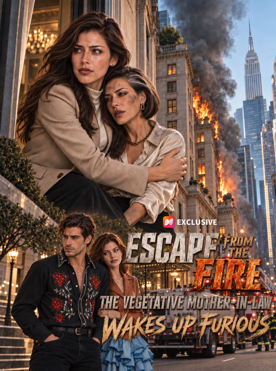 Escape from the Fire, the Vegetative Mother-in-Law Wakes Up Furious short drama poster