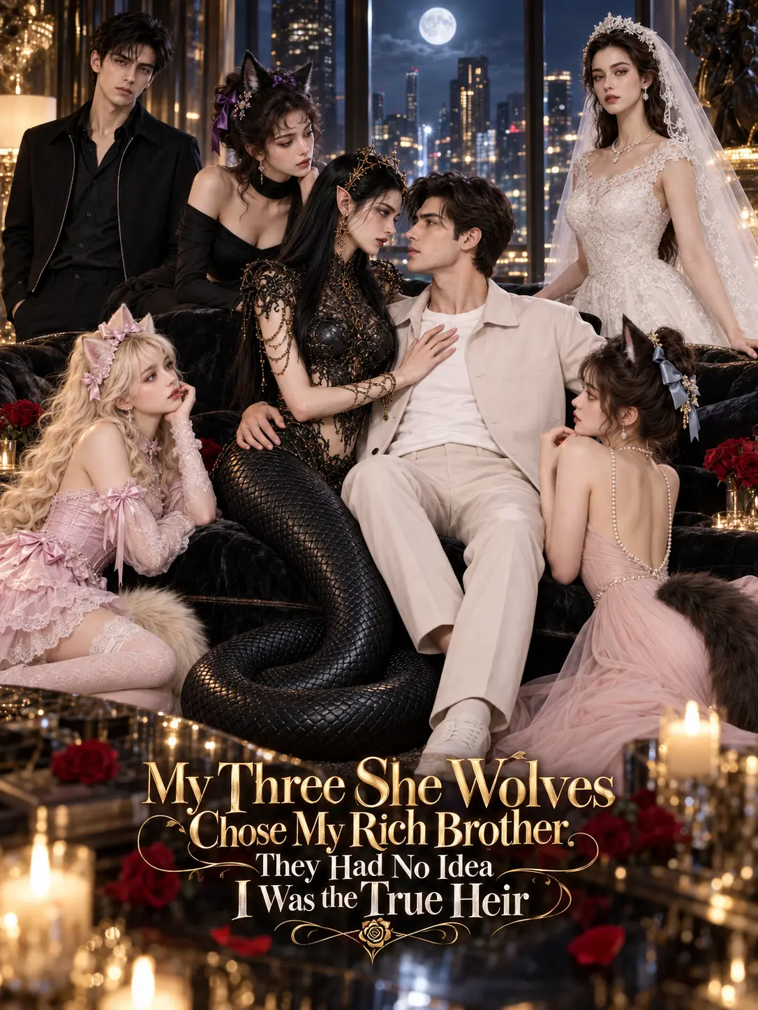 My Three She-Wolves Chose My Rich Brother. They Had No Idea I Was the True Heir short drama poster