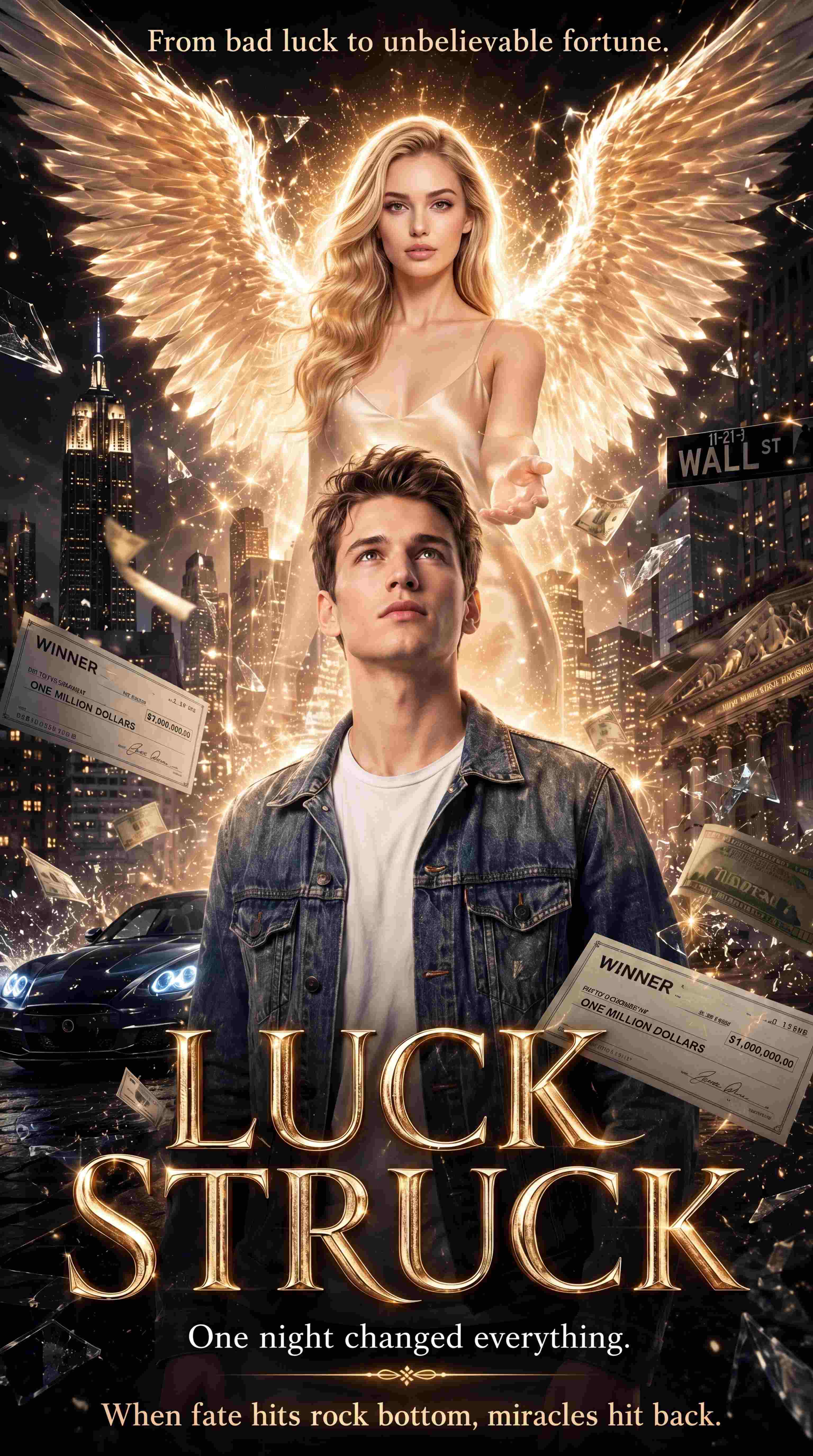LUCK STRUCK :One Night Changed Everything short drama poster