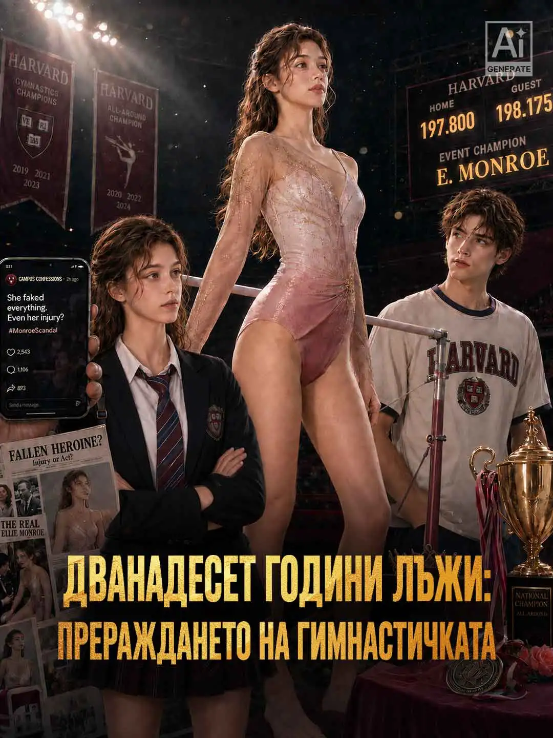 Дванадесет години лъжи: Прераждането на гимнастичката short drama poster
