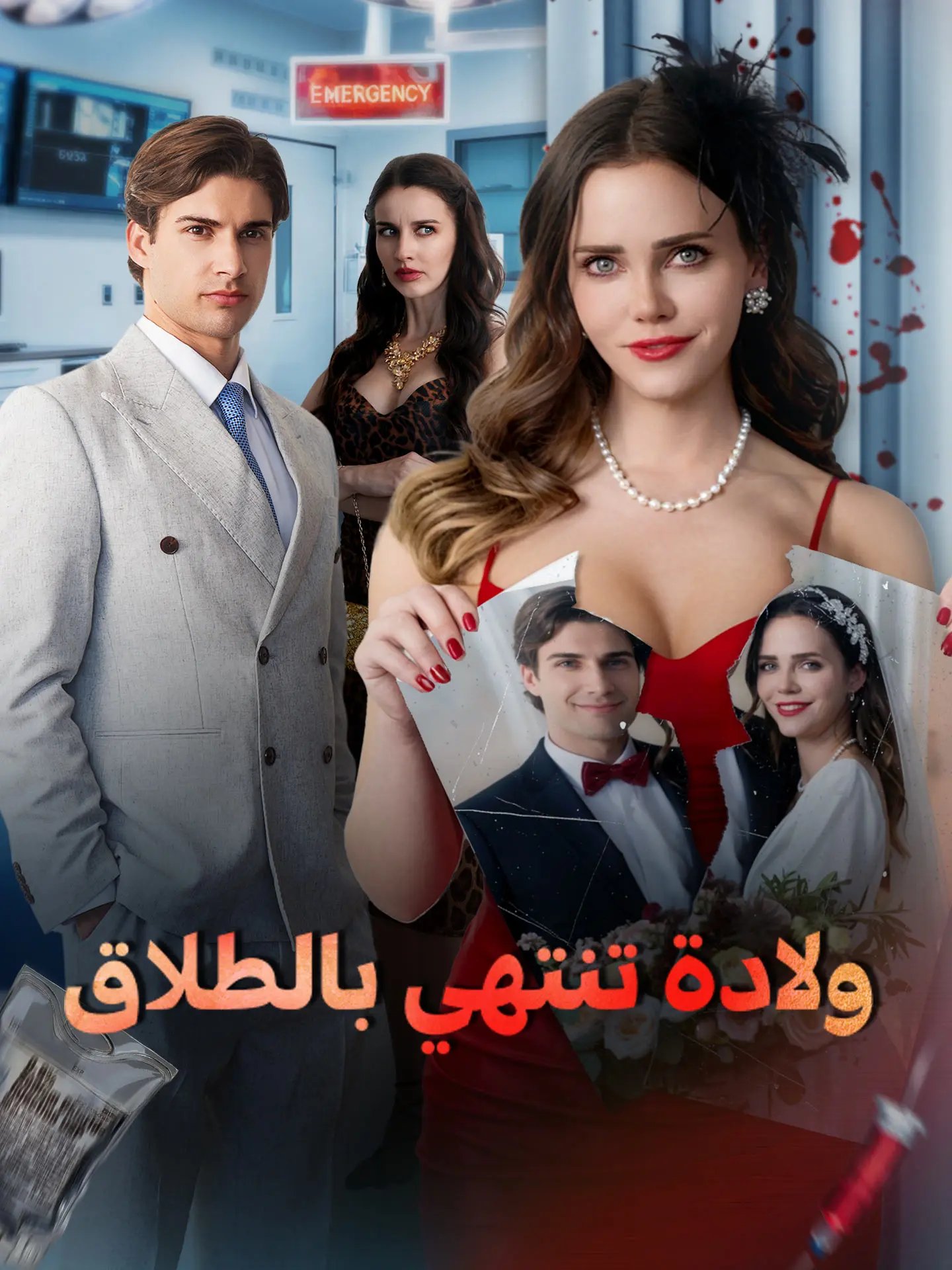 ولادة تنتهي بالطلاق short drama poster