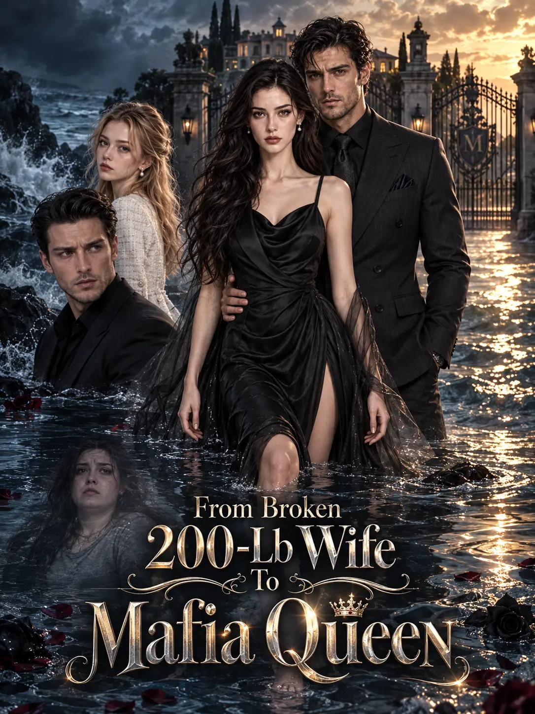 From Broken 200‑Lb Wife To Mafia Queen short drama poster