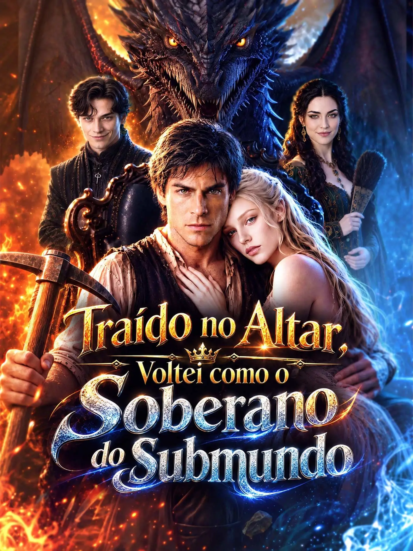 Traído no Altar, Voltei como o Soberano do Submundo short drama poster