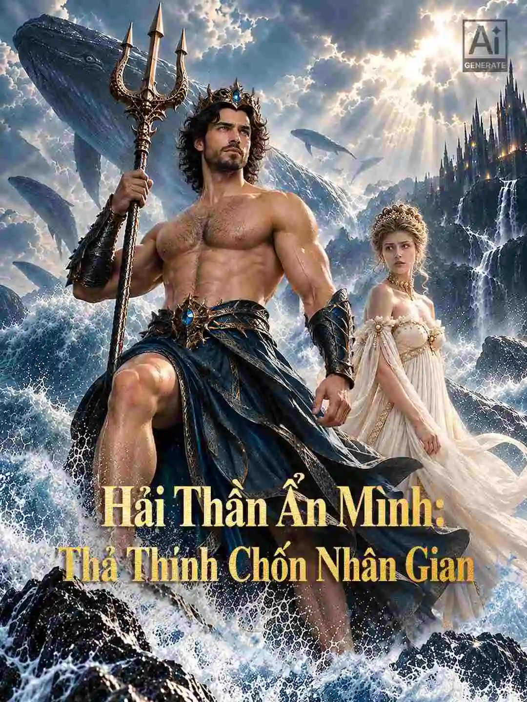 Hải Thần Ẩn Mình: Thả Thính Chốn Nhân Gian short drama poster